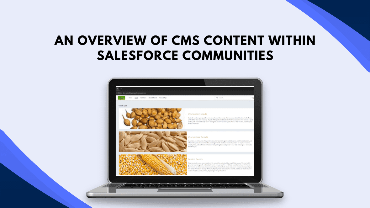 CMS Content within Salesforce Communities