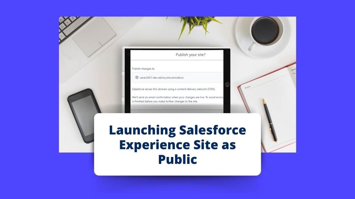 Launching Salesforce Experience Site as Public
