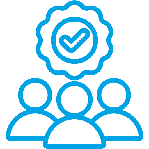 Customer success and account management icon