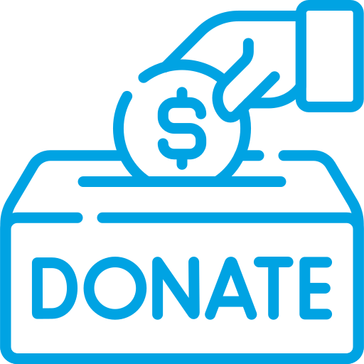 Donor and supporter management icon